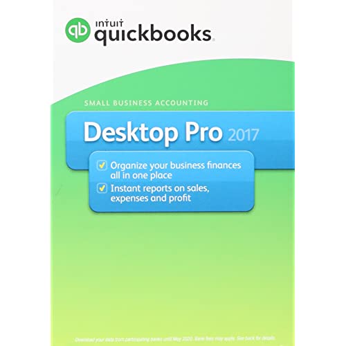 intuit quickbooks desktop pro 2017